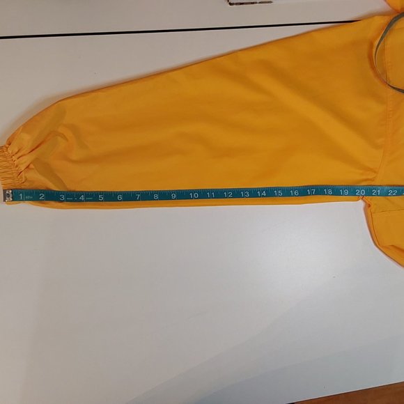 Champion YellowI Wind Breaker Women's Size Small Half Zip - Picture 5 of 5